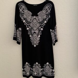 Heimish USA Embroidered Mini Dress Tunic Size S